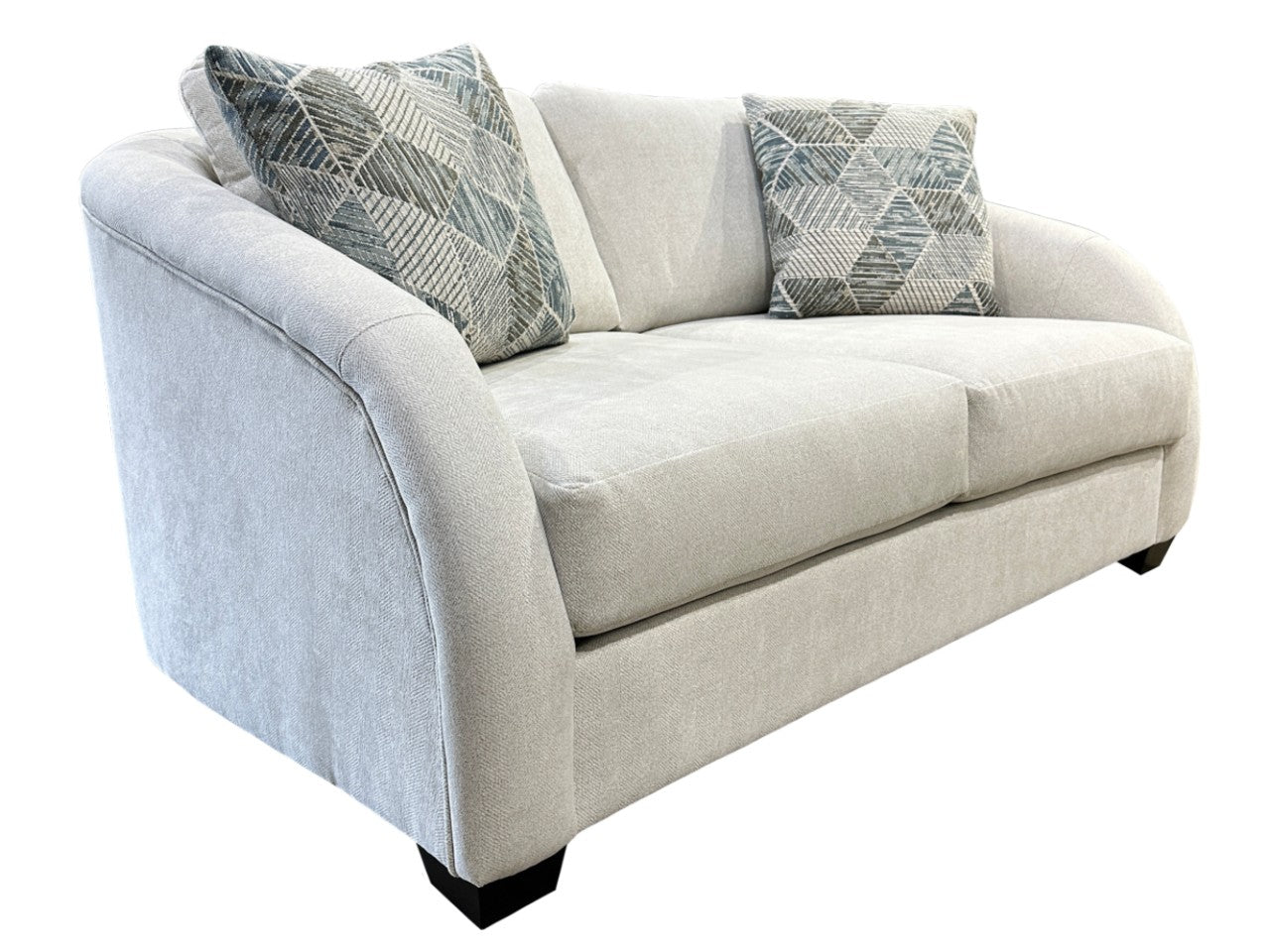 Lila Upholstered Deep Seat Loveseat configuration 3