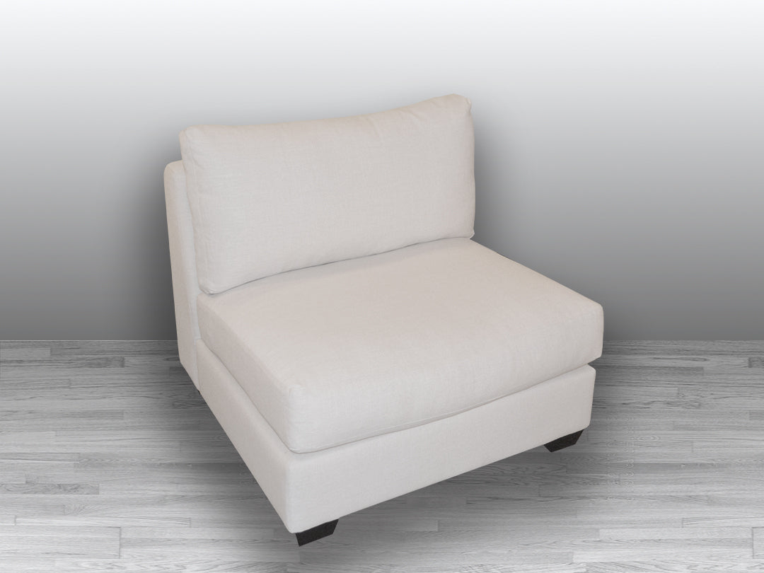 Custom 9-pc with Ottoman Cloud Modular Sectional view 6