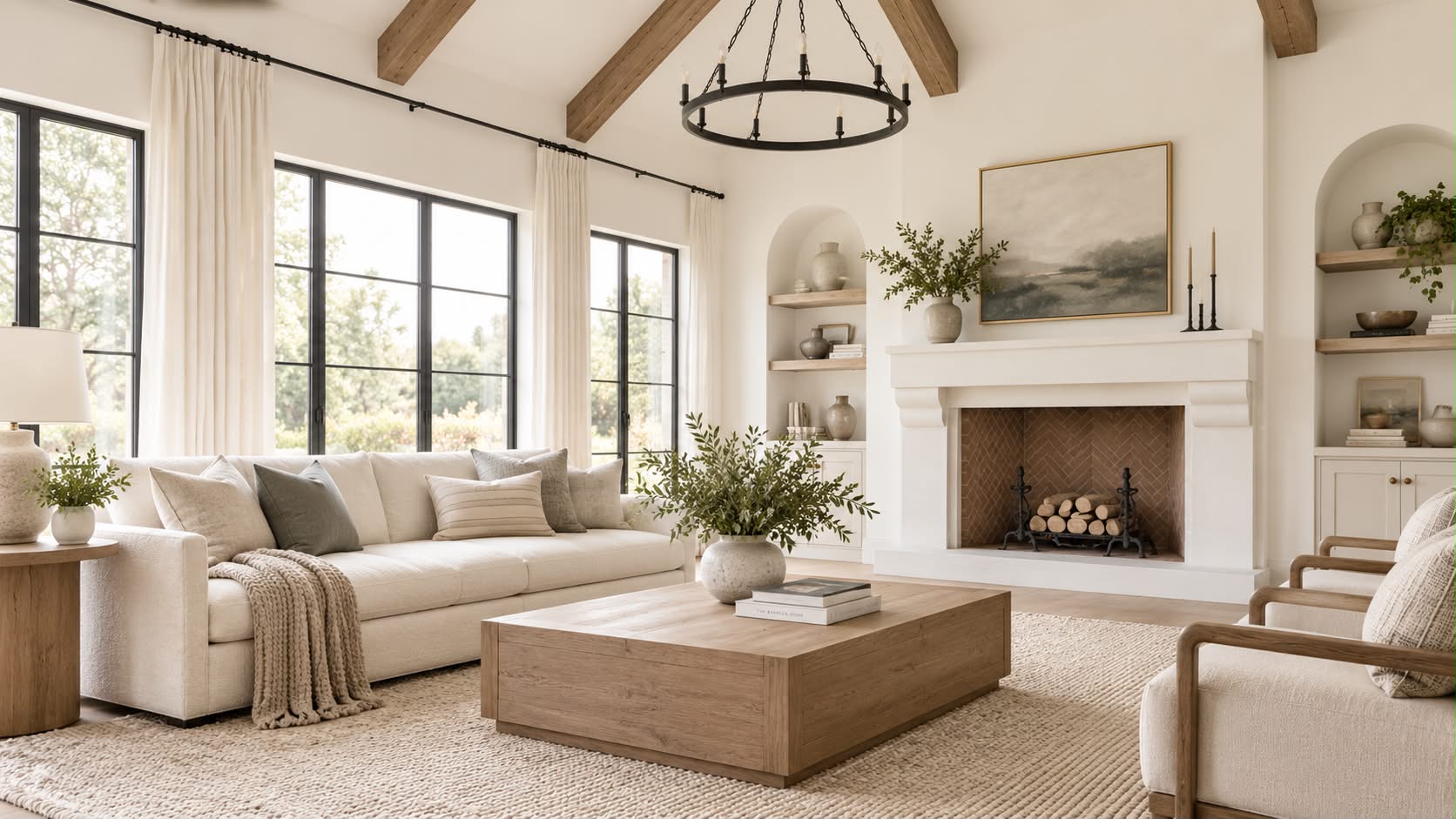 Modern living room furnished by Showhome Furniture Victoria